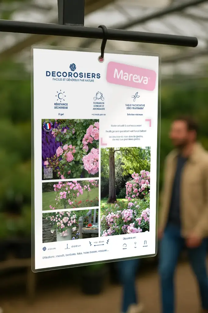 Affichette PVC DECOROSIERS® Mareva®