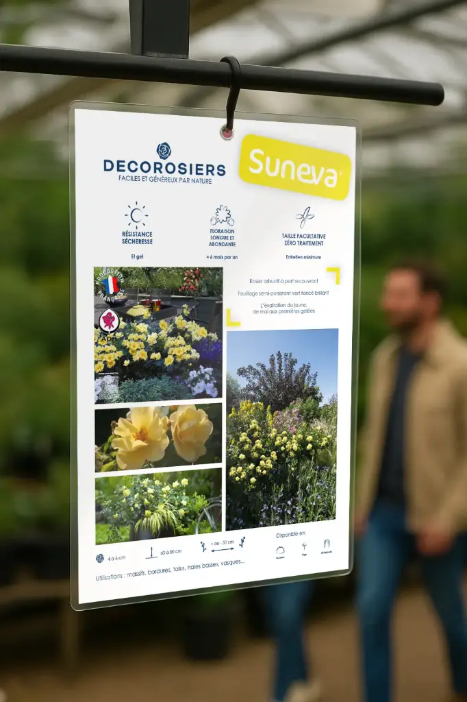 Affichette PVC DECOROSIERS® Suneva®