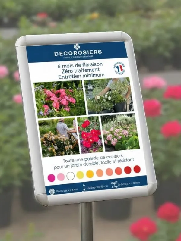 ​Affichette PVC DECOROSIERS​®